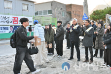 최승준 정선군수, 수능 현장 찾아 수험생 격려