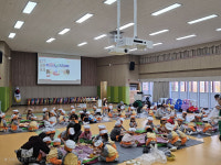 가람유치원, 김장 김치 체험 활동 실시