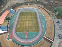 서산시, 종합운동장 주경기장 육상 트랙에 비닐하우스 설치