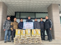 홍천북방면 색소폰동아리, 북방면에 쌀 25포 기탁