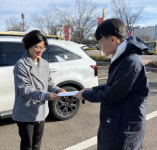 진주시복지재단, 동절기 어려운 위문 위문 행사 펼쳐