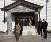 고성군 거류면 용동마을, 사랑의 백미 10kg 40포 기탁