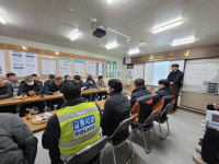 영천경찰서, 하이테크파크지구 교통안전시설 합동 점검 실시