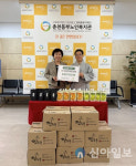 춘천동부노인복지관, 삼광에프엔비 후원으로 취약계층 어르신에 두유 전달