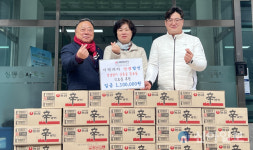 알몬티대한중석, 설 연휴 상동 경로당 순회하며 ‘6년째 온정’ 나눔