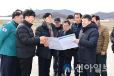 강화군, 다송천·목숙천 하천 정비사업 추진 현장 점검