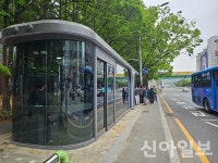 대전 만년동 초원아파트 정류장, 스마트 승강장으로 새 단장…본격 운영