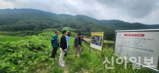민경우 경남도의원, 밀양 가례저수지 긴급 점검…"농업용수 확보 총력 대응해야"