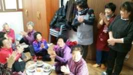 완도 약산면생활개선회, 10년째 별미죽 봉사