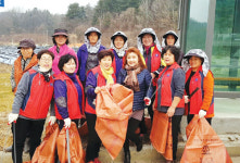 홍천 서면군연합회, 하천청소 실시