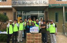 농협 축산경제부문, 찾아가는 침술봉사활동 실시