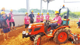 여성농업인, 농기계에 자신감 갖자