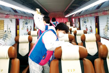 해남버스 믿고 타세요