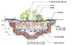 여름철 도심을 시원하게…자연 에어컨 ‘빗물정원’ 