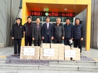 충주시앙성면쌀전업, 쌀 160kg 가래떡 시식행사 펼쳐