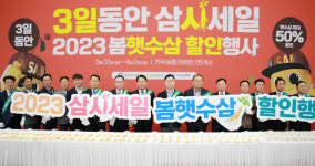 삼일동안 삼시세일…봄햇수삼을 반값에