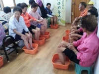용지면 화룡경로당 한방진료 봉사