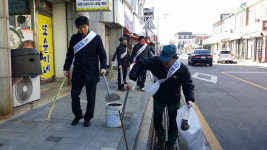부안 줄포 이장단협의회 환경정화활동 구슬땀