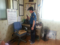 서림지구대 폭염 노인 안전사고 예방 최선