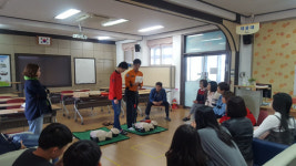 부안소방서, 부안동초 교직원 대상 소방안전교육