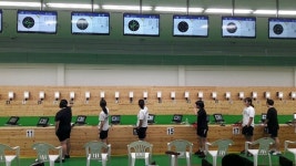 임실군청 사격팀, 금빛 총성