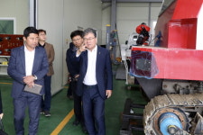 이상직 중진공 이사장, 특장·전기차 우수 기술 기업 방문