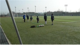 김제시 문화체육공원, 동계 훈련지로 각광