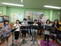 동향리코더합주단, 수박축제 공연 맹연습