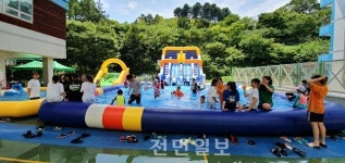 진안, 청소년 위한 썸머 워터파크장 인기몰이