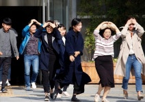 전주시, 지진대피 훈련 실시