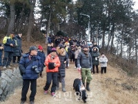 부안 백산 백산성 해맞이 행사 성황