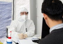 고창군보건소 선별진료소 24시간 꺼지지 않는 불