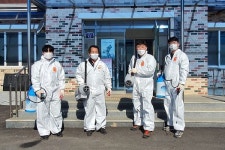 정읍시 입암면 코로나19 예방 다중이용시설 일제방역