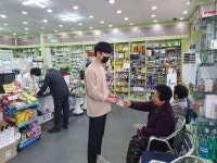 완주군, 마스크 판매 약국 사회복무요원 활약