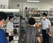 정읍시, 코로나19 대응 농특산물 홍보판매장 점검