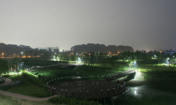 야간에도 안전하게 유천생태습지 가로등 정비