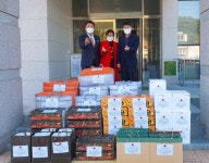 정읍시 상교동주민센터에 온정의 발걸음 이어져