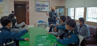 정읍署 상동지구대, 청각장애인 서비스 확대 수화교육