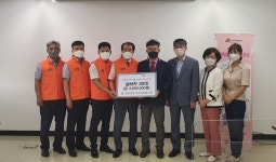 전북신협 두손모아봉사단, 실버카 30대 후원