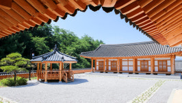 장수 대곡관광지서 한옥의 정취 즐겨보세요