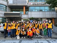 송천1동 통장협의회, 환경정비 활동에 구슬땀