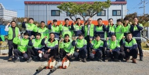 (주)서해환경 희망자원봉사단, 사랑의 연탄 2,700장 지원