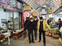 전북중기청, 전통시장 방역상황 점검 실시