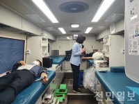 헌혈로 실천하는 사랑나눔...덕진경찰서, 사랑의 헌혈운동 실시