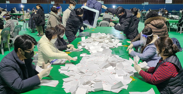 제21대 대통령선거 개표 속도, 자정쯤 대통령 당선인 윤곽 나타날 것으로 전망