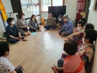 김제 김원교 검산동 신임 동장, 경로당 방문 소통행정 펼쳐