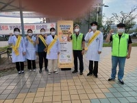 군산 창성주공 아파트서 찾아가는 금연지원서비스 진행