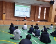 정읍소방서, 호남중 전교생 대상 심폐소생술 교육