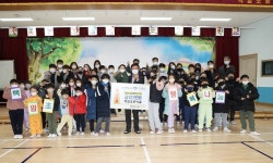 정읍 백암초 학생들의 이웃돕기 귀감