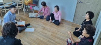 정읍시 상교동 이철수 동장, 경로당 방문 소통행정